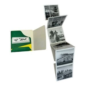 Vintage 1962 Edmonton Alberta Game Farm Accordion Photo Booklet -Nature Wildlife